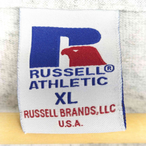 ラッセルアスレチック RUSSELL ATHLETIC columbia university クルーネックTシャツ メンズ import:XL